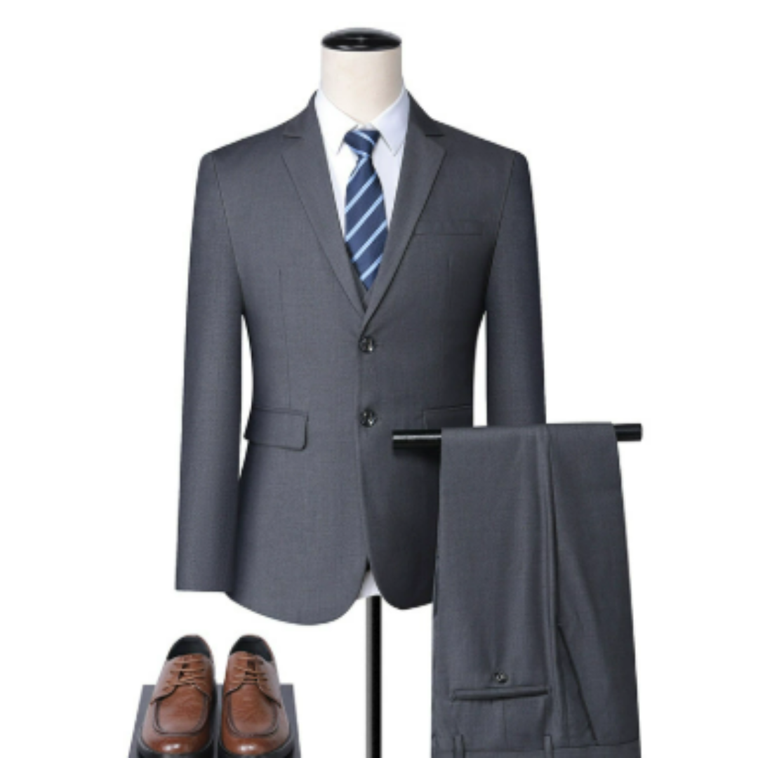 Herren Klassisch Stylisch Hochzeitsgast Anzug Set | Zweiteiliges Set
