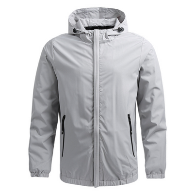 Herren Wasserdichte Windbreaker Jacke | Reißverschluss
