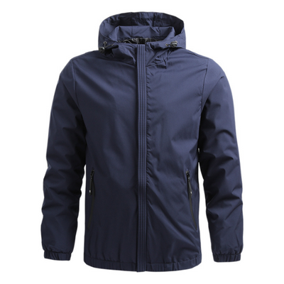 Herren Wasserdichte Windbreaker Jacke | Reißverschluss