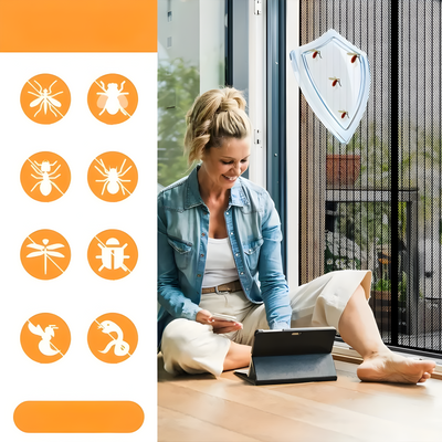 Magnetischen Fliegengitter Tür- Hochwertig und selbstschließend | Einfache Montage