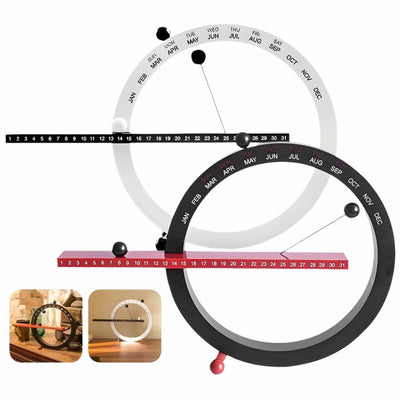 Magnetische Kugeluhr – Kreative und Dekorative Tischuhr mit Weichem Design