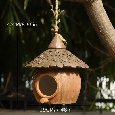 FeatherHaven Nest - Kreatives Hängendes Vogelnest