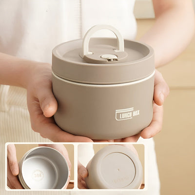 Isolierte Lunchbox – Mehrlagig  Fächern & Auslaufsicher  | Inkl. Tragetasche