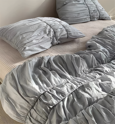 EtherealLuxe Bettwaren - Royal Beige Bettwäscheset