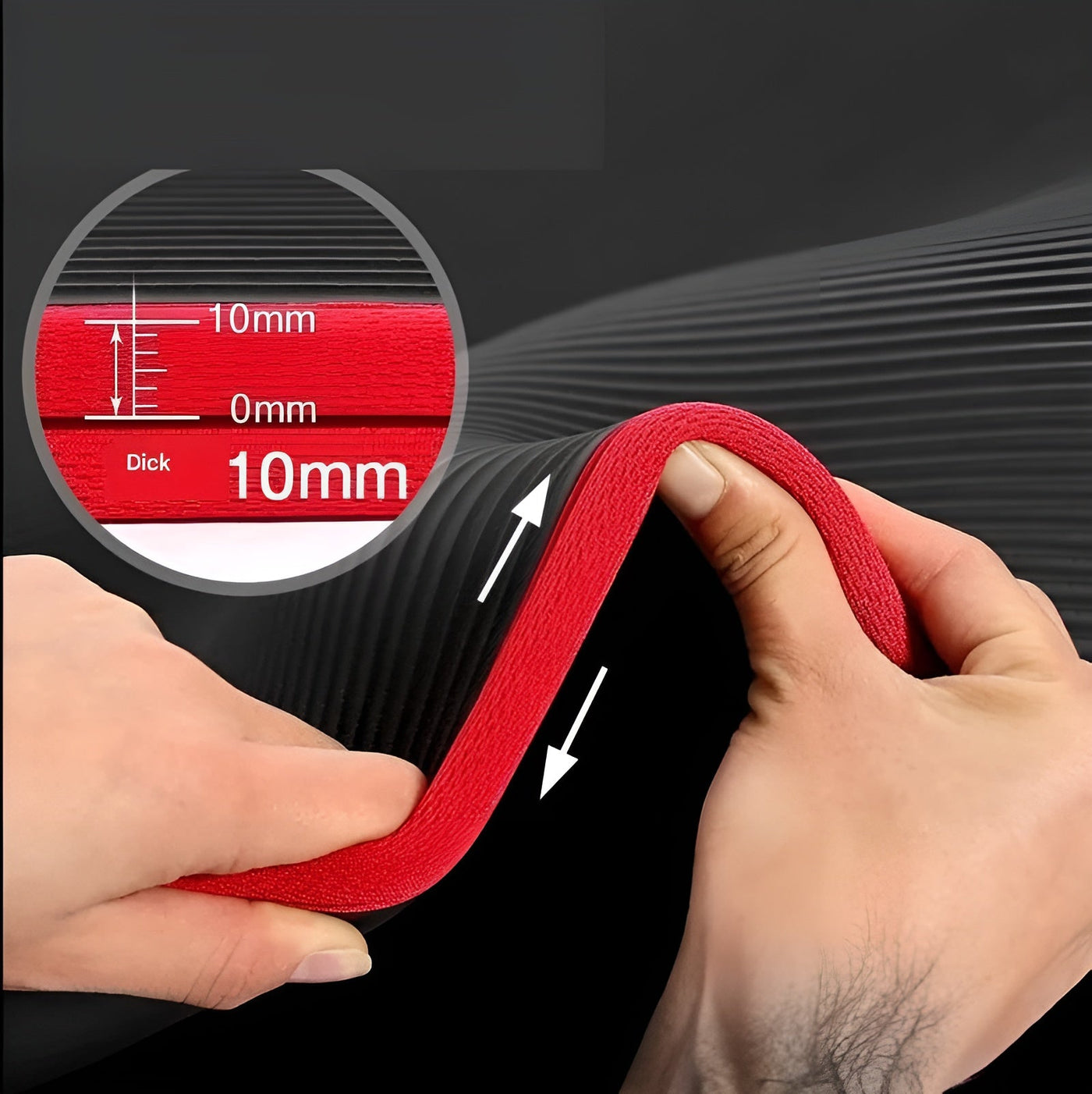 Rutschfeste Yogamatte – Extra Dick und Gelenkschonend | Ideal für Zuhause & Studio