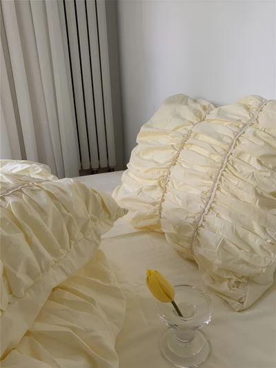 EtherealLuxe Bettwaren - Royal Beige Bettwäscheset