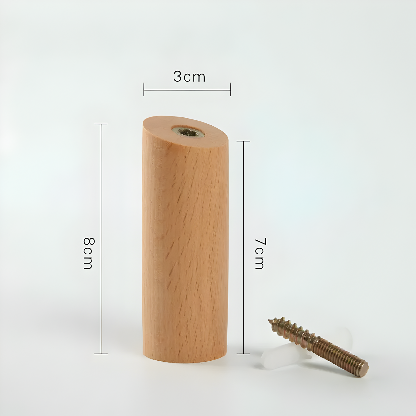 Holzkleiderhaken – Wandmontiert und Robust | Natürliches Material für Jeden Raum