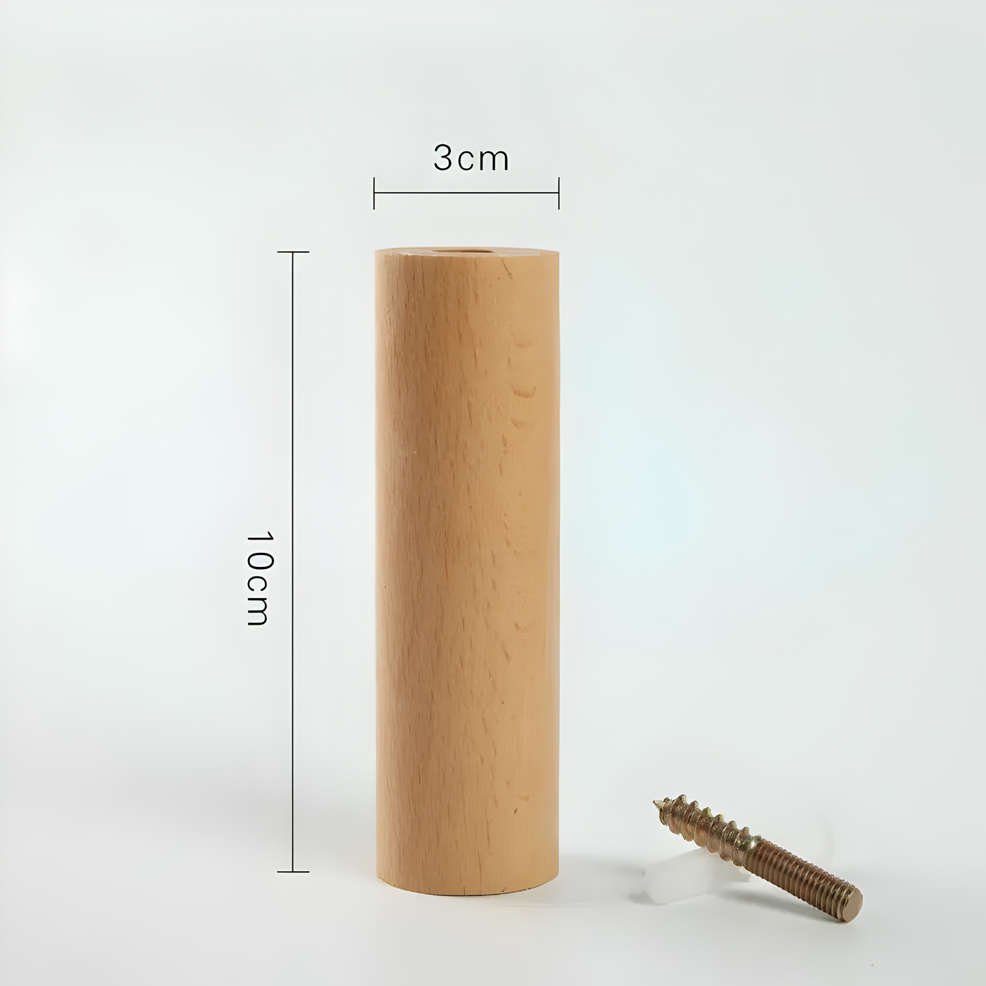 Holzkleiderhaken – Wandmontiert und Robust | Natürliches Material für Jeden Raum