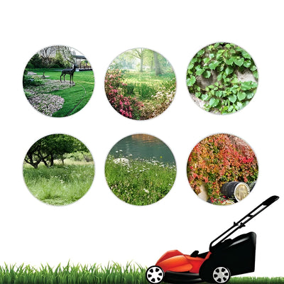 Rasentrimmerkopf mit 6 Klingen – Robuster Stahl für effektives Schneiden