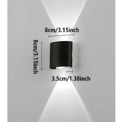LumoStair - Minimalistische LED-Wandleuchte 3er-Set