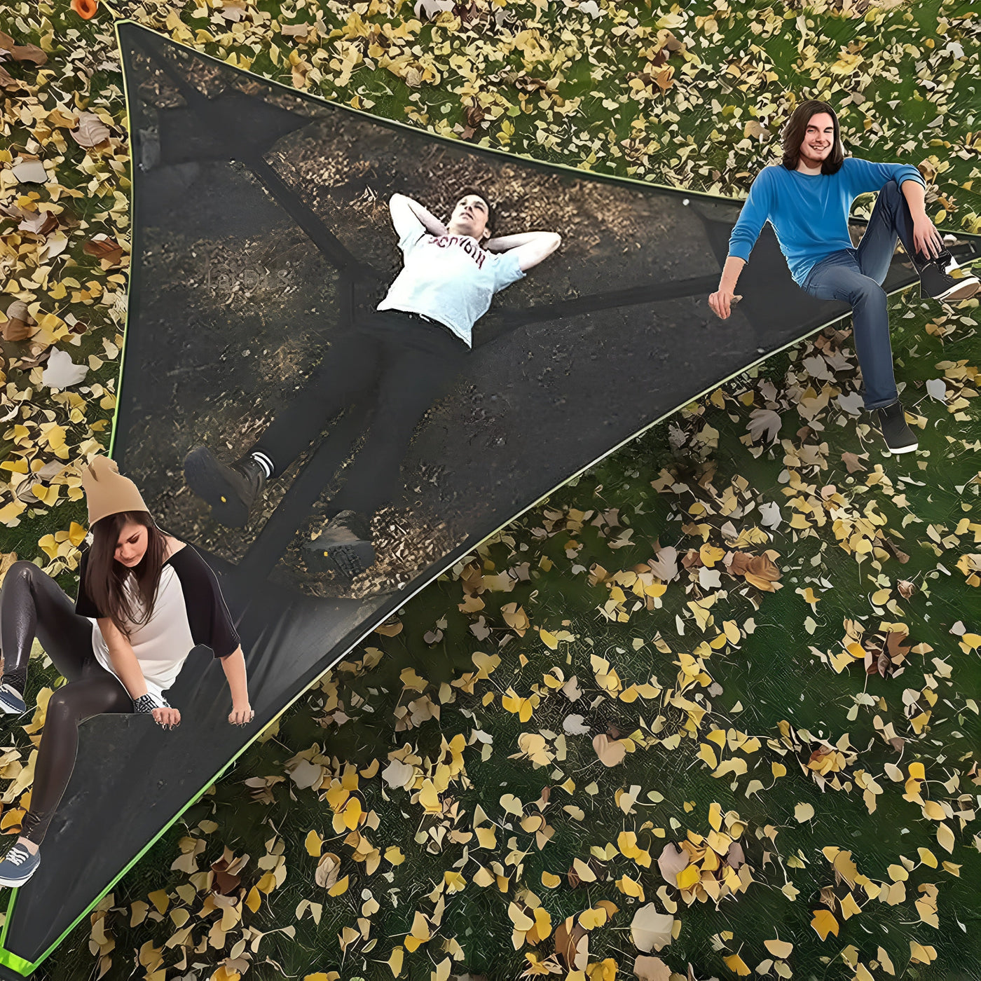 Mehrpersonen-Hängematte – Bequem und Stabil | Perfekt für Garten & Camping