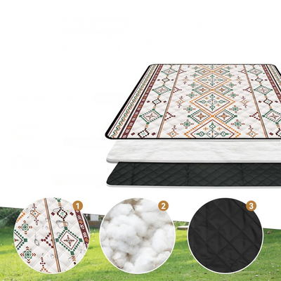 Faltbare Picknickdecke – Wasserdicht & Sandfrei | Perfekt für Outdoor-Abenteuer