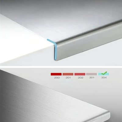 Doppelseitiges Schneidebrett aus Edelstahl – Rutschfest & Hygienisch | Perfekt für die Küche