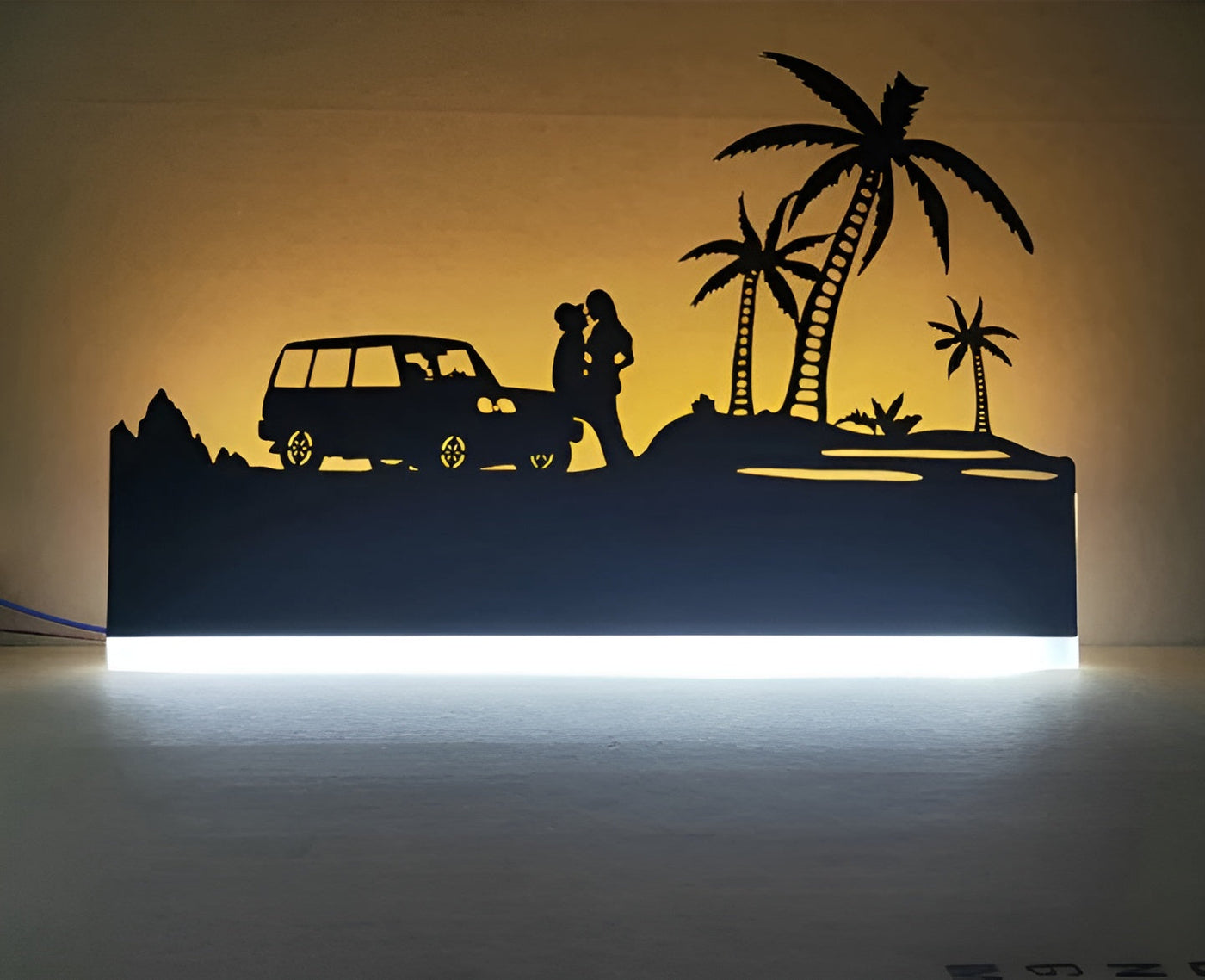 LED Wandleuchte In Schwarz –  Dekorativ Und Modern | Für Den Wohnbereich