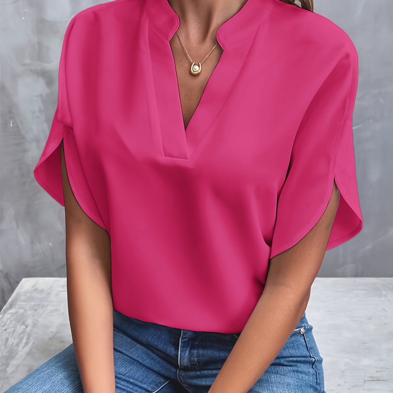 Anouk | Elegante Frühlingsbluse aus umweltfreundlicher Baumwolle