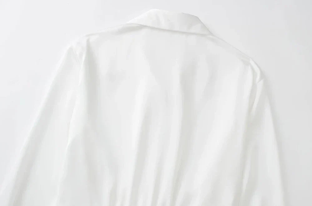 Sabine | Satin Abendkleid mit V Ausschnitt