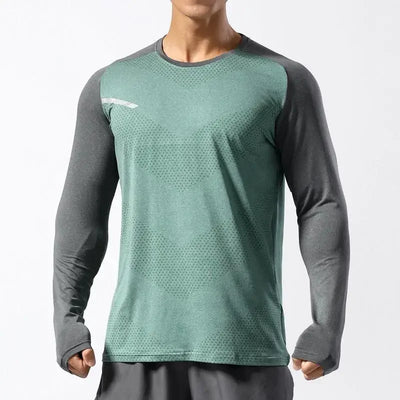 Exos | Schnelltrocknendes Langarmshirt für Herren Fitness