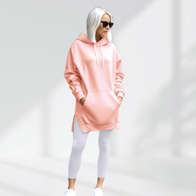 OVERSIZED HOODIE KLEID