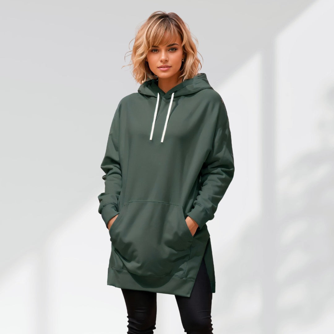 OVERSIZED HOODIE KLEID