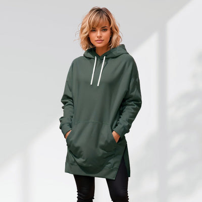 OVERSIZED HOODIE KLEID