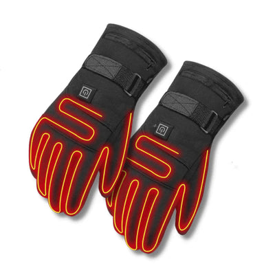 Elektrische Heizhandschuhe mit Touchscreen – 3 Heizstufen, schnelle Wärme für Outdoor-Aktivitäten