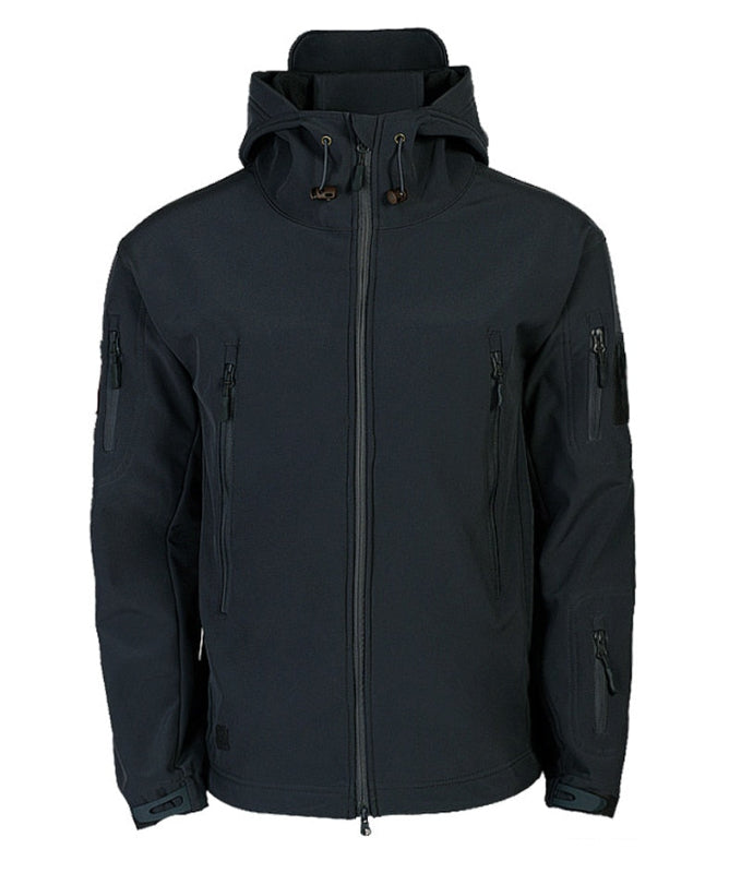 Herrenjacke mit Kapuze – Militärjacke für Outdoor-Aktivitäten