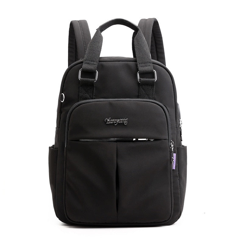 Wasserabweisender Laptop-Rucksack mit USB-Anschluss – multifunktional und geräumig für Damen und Herren