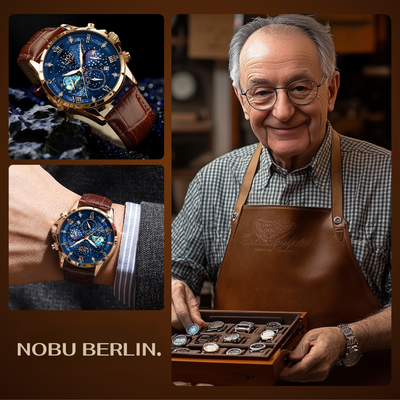 Lunaris | Elegante Mondphasen-Uhr