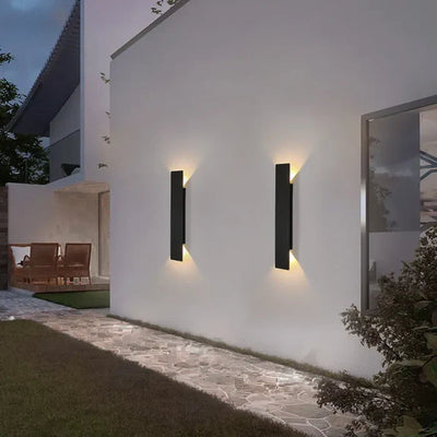 LED Außenwandleuchte aus Aluminium – stilvolle langlebige Beleuchtung für Garten und Terrasse