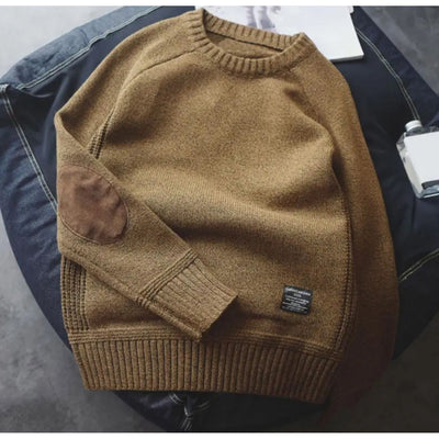 Malthe - Herrenpullover mit Rundhalsausschnitt