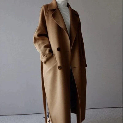 Natalia | Eleganter Wollmantel für jeden Anlass