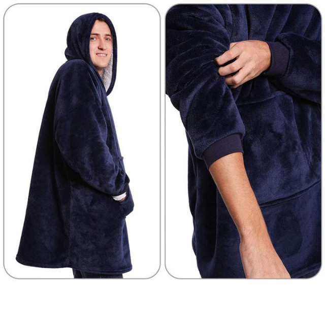 Cuddle Hoodie decke | Ultimative Wärme und Gemütlichkeit für kalte Tage!