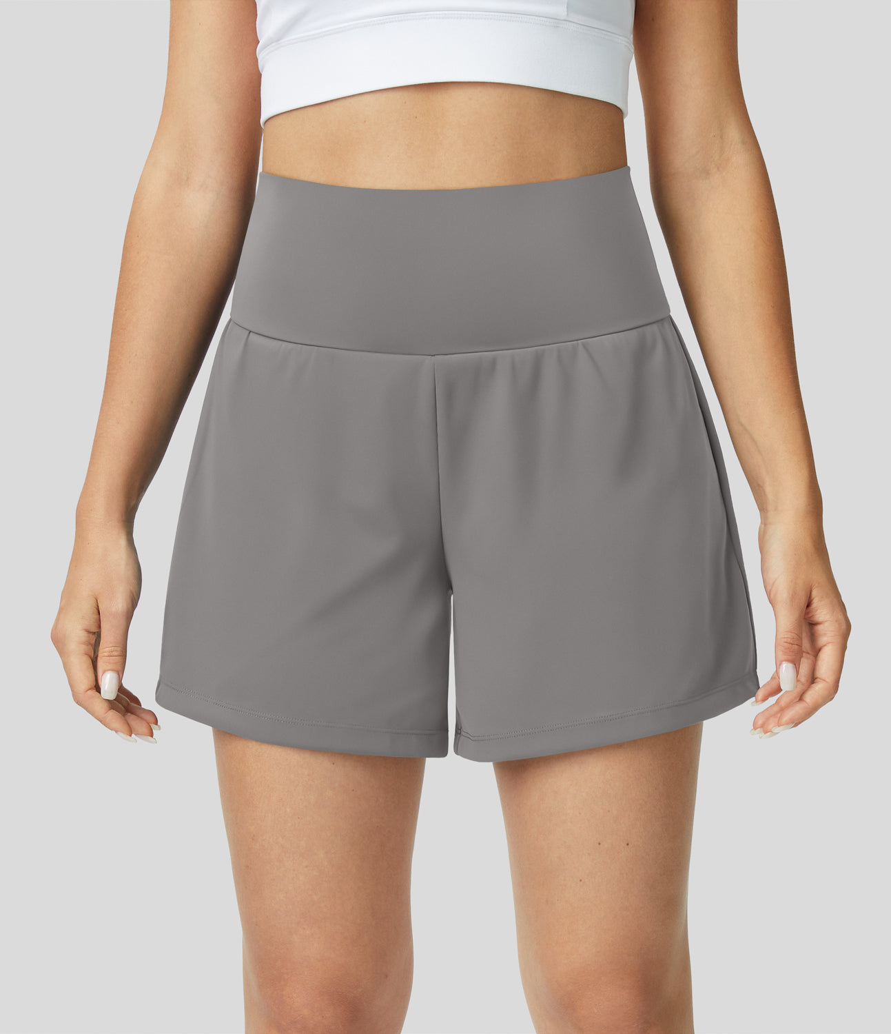 Jorvex | Flexible 2-in-1 Yoga Shorts für Damen Sommer