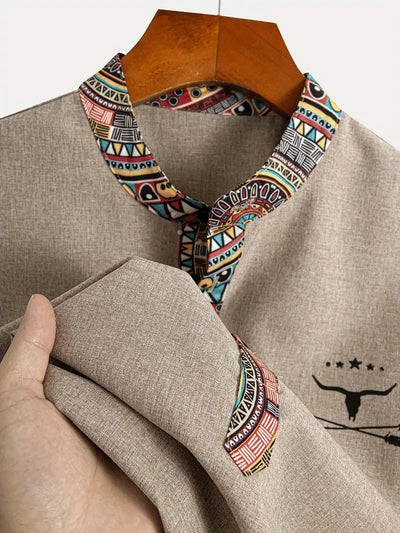 Murat - Elegantes Hemd Mit Kurzen Ärmeln