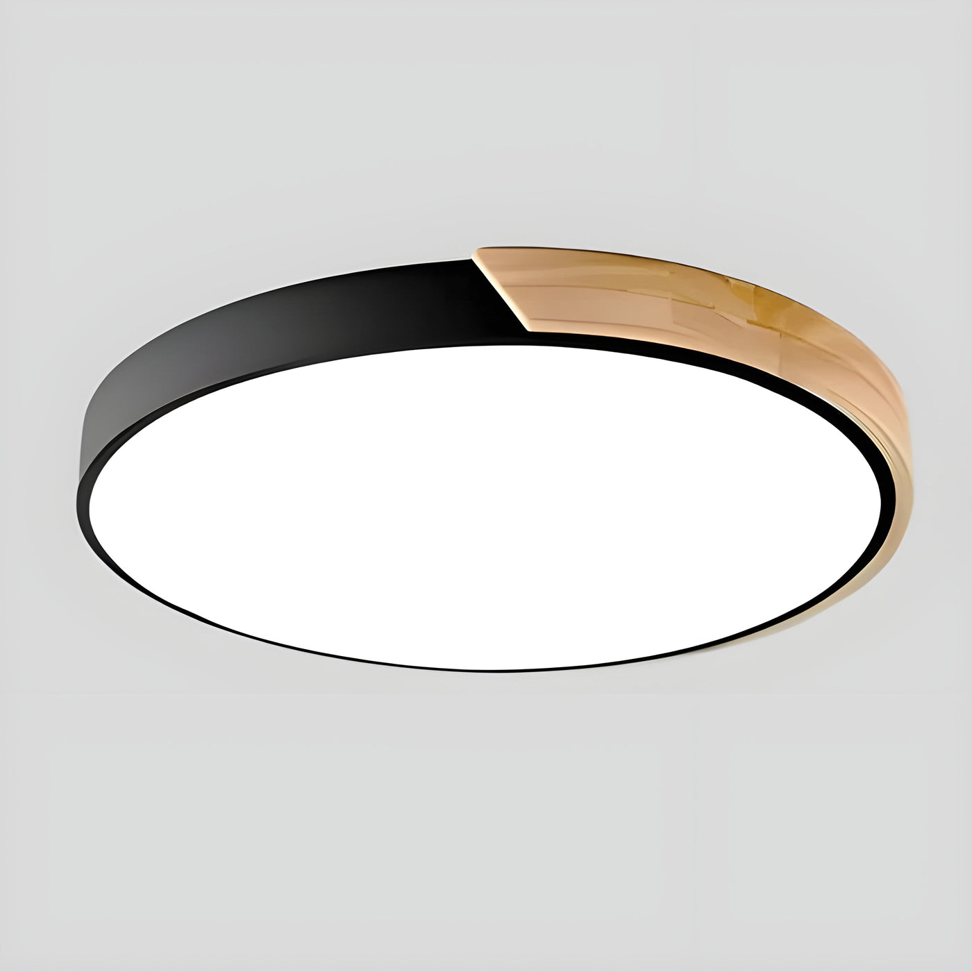 LED-Deckenleuchte aus Holz - Dekorativ & Modern sanften Macaronfarben Skandinavisches Design