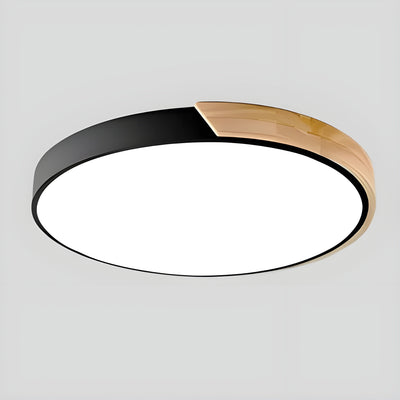 LED-Deckenleuchte aus Holz - Dekorativ & Modern sanften Macaronfarben Skandinavisches Design