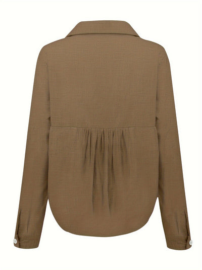 Leanne - Leinenbluse Windy