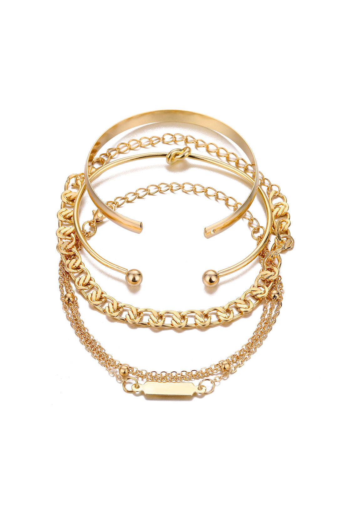 PARIS ARMBAND SET | GOLD