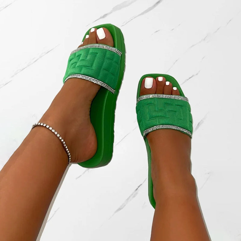 Pantolette für Damen - Trendige Badeschuhe für Sommer