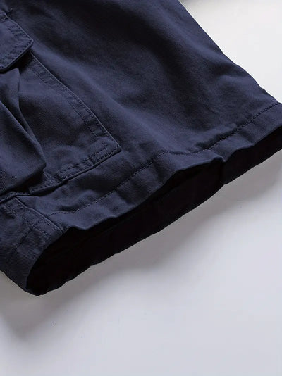 Mauro - Elegante Kurze Hose Mit Mehreren Taschen