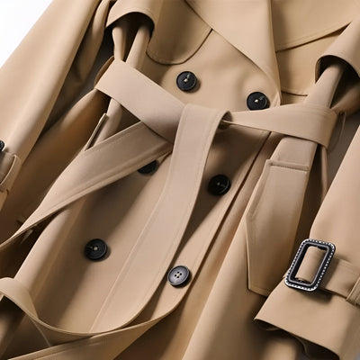 Sarah™ | Stilvoller eleganter Trenchcoat