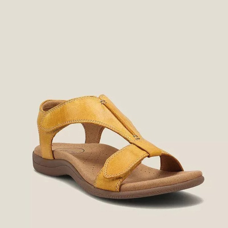Fußfreundliche Ledersandalen für Damen