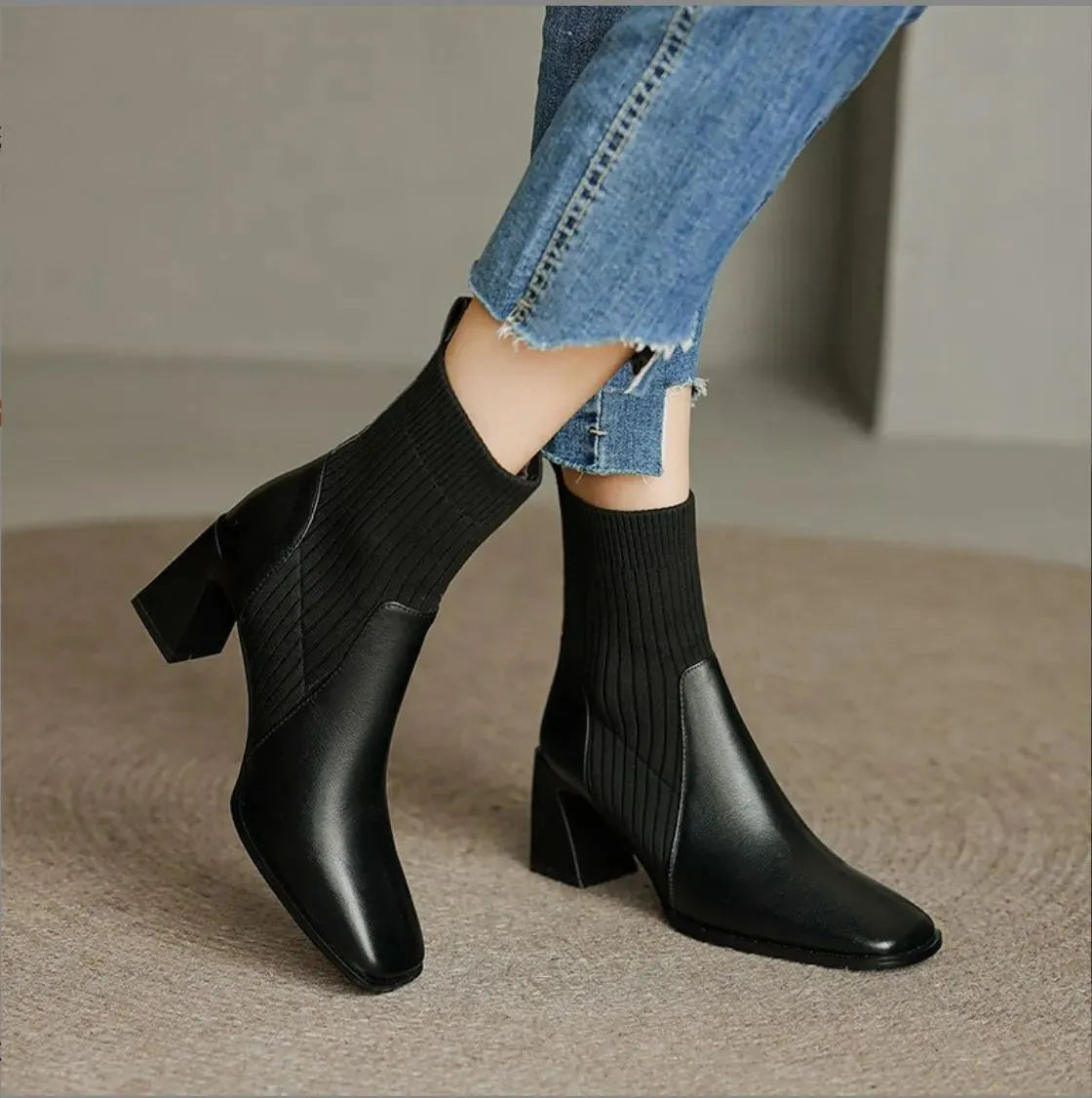 Annelotte | Bequeme Stiefel mit stützendem Absatz und schmutzabweisenden Eigenschaften
