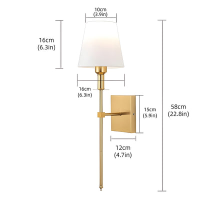 AuraShade Light - Wiederaufladbare Ameran LED-Wandleuchte