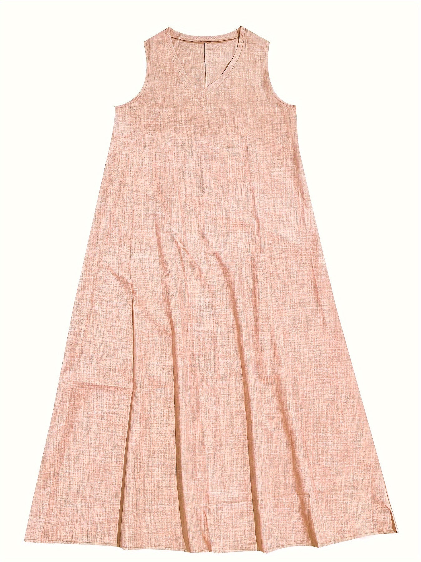 Leinen Mix Kleid für Damen