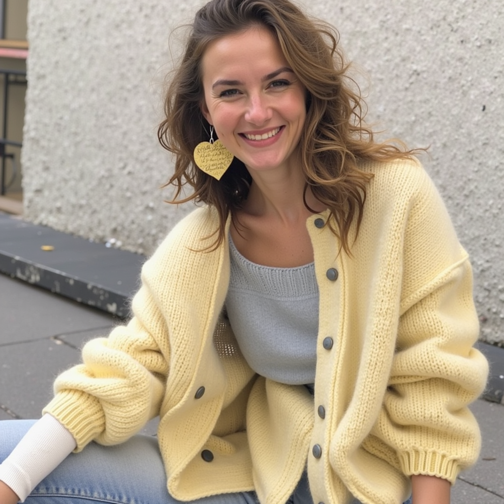 ModenGlanz | Weiche und kuschelige Strickjacke für kühle Tage