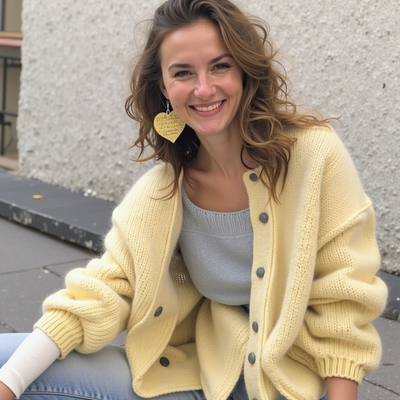 ModenGlanz | Weiche und kuschelige Strickjacke für kühle Tage