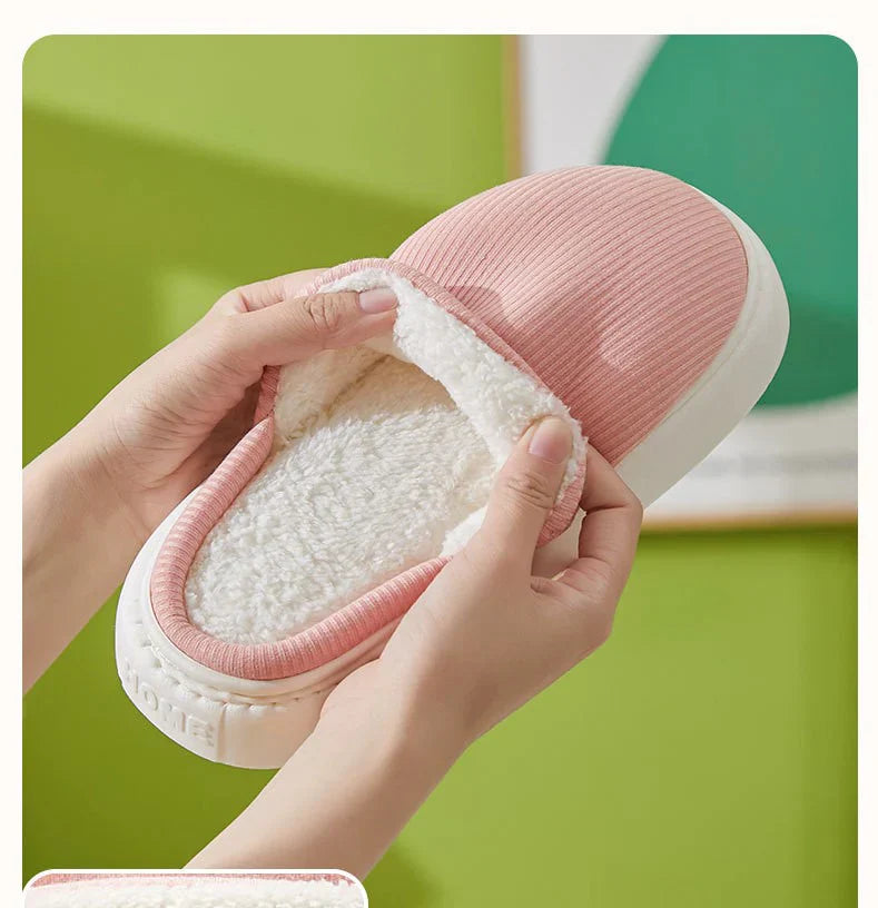 Kaiserliche Wärme | Orthopädische WinterHausschuhe mit rutschfestem Design