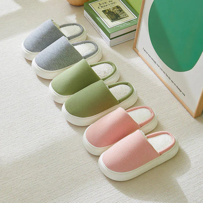 Kaiserliche Wärme | Orthopädische WinterHausschuhe mit rutschfestem Design