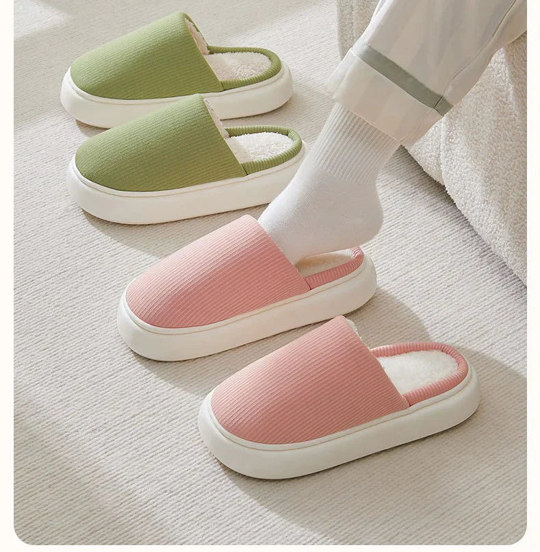 Kaiserliche Wärme | Orthopädische WinterHausschuhe mit rutschfestem Design